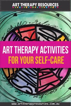 Self Care Crafts, Therapist Worksheets, Art Therapist, Counseling Resources