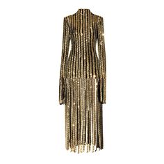 A long fringed dress embroidered with golden sequins. The tailored cut combines two lengths: mini and maxi. The long, "dancing"  layer with sequin fringes, sensually reveals legs and thighs with the movement of the body. The neckline is in the form of a stand-up collar. Very long, fitted sleeves from the wrists form fringes. Fastened with a covered zipper.  We want you to be happy with our products! For the best fit, please refer to the detailed table of our sizes, which you can find in the Size Fringed Dress, Gold Outfit, Designer Cocktail Dress, Tassel Dress, Fitted Sleeves, Frill Dress, Golden Star, 2024 Fashion, Ladies Dress Design