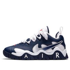 Nike Air Barrage Low 'USA' CN0060-400 (SNKR) Nike Air Barrage Low, Nike Air Barrage, Nike Air, Chanel, Nike