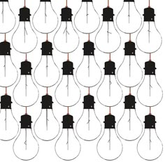 an image of many light bulbs with wires attached to them