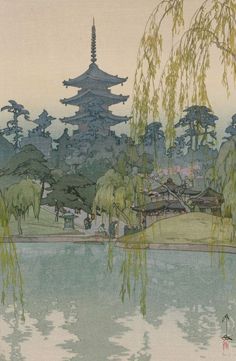 #浮世絵 #木版画 #新版画 #吉田博 #YoshidaHiroshi #japan #japanese #art ABOUT THE AUTHOR Hiroshi Yoshida (吉田 博, Yoshida Hiroshi, September 19, 1876 - April 5, 1950) was a 20th-century Japanese painter and woodblock printmaker. He is regarded as one of the greatest artists of the shin-hanga style, and is noted especially for his excellent landscape prints. Yoshida travelled widely, and was particularly known for his images of non-Japanese subjects done in traditional Japanese woodblock style, including the Taj Peisaj Abstract, Hiroshi Yoshida, Illustration Kunst, Japanese Art Prints, Wood Block Printing, Art Japonais, Art Et Illustration, Japanese Woodblock Printing, Japanese Painting