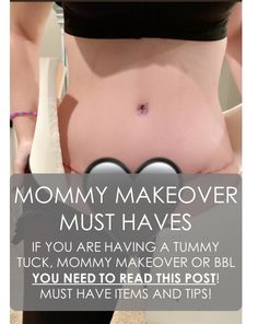 mommy makeover must haves Plastic Surgery Mommy Makeover, Post Mommy Makeover Surgery, Mommy Makeover Surgery Must Haves, Mommy Makeover Recovery Tips, Yummy Tuck Before And After, Mommy Makeover Must Haves, Tummy Tucks Recovery List, Tummy Tucks Recovery Tips, Post Surgery Meals