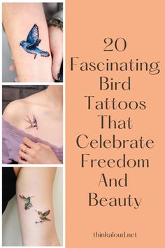 the top 20 fascinating bird tattoos that celebrate freedom and beauty