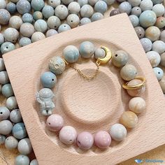 OrcaJump - Astrosphere Agate Bracelet - Available in 2 Distinct Styles and 4 Length Options Agate Bracelet, Agate, Bracelet, Gemstones