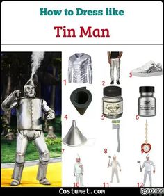 how to dress like tin man