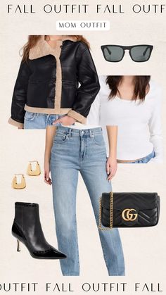 Perfect fall outfit for moms! fall fashion, trendy outfits, jeans, leather jacket, boots, fashion must haves, date night looks, mom outfit

#LTKStyleTip#LTKSeasonal#LTKU Outfits Jeans, Mom Outfit, Perfect Fall Outfit, Night Looks, Mom Outfits, Bold Fashion, Fall Outfit, Holiday Outfits, Fall Fashion