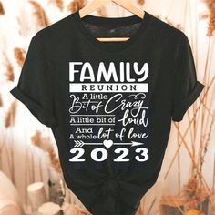 Family Reunion 2023 Funny Ain_t No Family Like The One I Got T-Shirt Discover Our Latest Range Of Versatile And Stylish T-Shirts (Gildan 5000), Where Style Harmonizes With Unparalleled Comfort! Featuring Sizes From S To 3xl And A Vibrant Spectrum Of Colors Such As Black, White, Sand, Green, Sport Grey, Red, Navy, And More, There's A Choice To Cater To Every Taste. Crafted With Precision Using Top-Notch Materials, Our T-Shirts Offer A Luxurious Sensation And An Impeccable Fit That Endures Through Wedding Tshirt Ideas Family, Family Reunions T-shirts Ideas, Texas Family Reunion Shirts, Family Reunion Shirt Design, Family Reunion Tshirts Ideas, Family Reunion T Shirt Ideas, Family Reunion Tshirt Design Ideas, Reunion Shirts Ideas Design, Family Reunion Tshirt Design Shirt Ideas