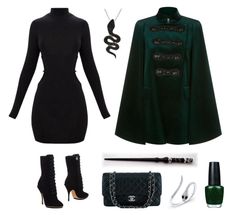 Slytherin Inspired Outfits, Patchwork Clothing