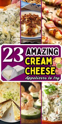 These creamy appetizers are sure to be a hit at any gathering. Easy Cream Cheese Appetizers, Appetizer Meals, Cream Cheese Appetizers, Ground Beef Taco Dip, Crab And Artichoke Dip, Warm Appetizers, Cheese Ball Bites, Cream Cheese Appetizer, Cheese Appetizer