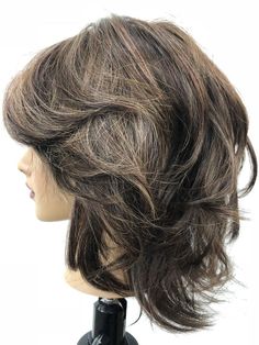 Short Wolfcut With Highlights, Textured Wolfcut, Stronger Hair, Hairstyles For Layered Hair, Haircuts For Wavy Hair, Healthier Hair, Round Brush