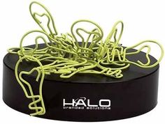 a bunch of yellow cords are tangled together on a black box with the word kalo underneath it