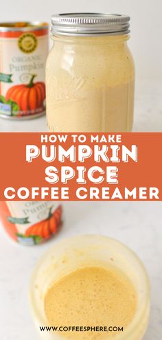 how to make pumpkin spice coffee creamer