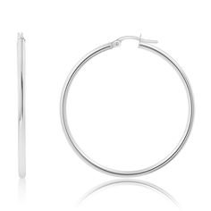 PRICES MAY VARY. SOLID 14K GOLD - These 14k white gold hoop earrings for women are 2mm thick & made of real gold and stamped with "14K" to ensure authenticity. Real gold hoop earrings are great for sensitive skin and will not tarnish over time, even in water! GOLD HOOPS - Lightweight & large gold hoop earrings for women 14k real gold measure 40mm (1.5 inch). Solid gold hoop earrings have click top closures, when closing make sure to hear the 'CLICK to know the white gold hoops are correctly clas Real Gold Hoop Earrings, Real Gold Earrings, Large Gold Earrings, White Gold Hoop Earrings, 14k Gold Hoop Earrings, White Gold Hoops, Gold Earrings For Women, White Gold Earrings, By Max