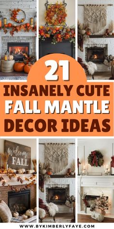 Cute Fall Mantle Decor Ideas Decorating A Fall Mantle, Fall Mantle Styling, Decorating Long Mantel Ideas, Fall Mantel Ideas Autumn, Mantle Decorating Ideas Fall, Thanksgiving Decorations Mantle, Fall Thanksgiving Mantle Decor, What To Put Above Fireplace Mantle, Thanksgiving Fireplace Mantle Decor