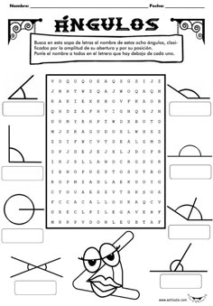 a printable spanish worksheet for kids to learn how to read the alphabet