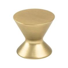 an image of a brass knob on a white background