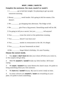 the worksheet for an english lesson with words and pictures on it, including two lines