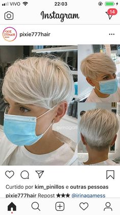 Short Over The Ear Haircuts For Women, Cropped Pixie, Kort Bob, Short Hair Pixie Cuts, Pixie Hair, Edgy Short Hair, Sassy Hair, Cute Hairstyles For Short Hair, Haircuts For Fine Hair