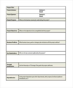 the project plan template is shown in this image, it shows what to do for each project