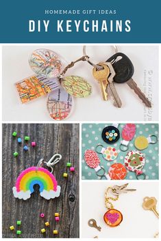 homemade gift ideas for diy keychains