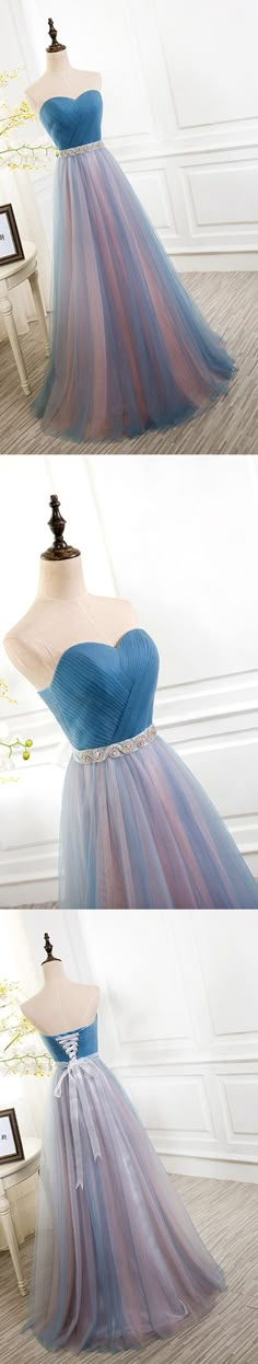 Charming Prom Dress, Elegant Prom Dresses, Tulle Long Prom Dresses Elegant, Homecoming Dresses Long, Sweetheart Prom Dress, Elegant Prom Dresses, Prom Dresses Sleeveless, Dress Pleated, Prom Dresses Vintage, Beautiful Prom Dresses, فستان سهرة