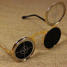 steampunk target suglasses Bullseye Target, Funky Glasses, Steampunk Sunglasses, Mens Fashion Edgy, Cool Glasses, Cooler Look, Estilo Punk, Character Outfits, Glasses Fashion