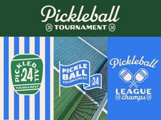 the pickleball tournament is on