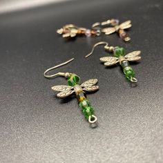 Handmade beaded dragonfly earrings. They make the perfect gift! Beaded Dragonfly, Dragonfly Earrings, Austin Tx, Jewelry Earrings Dangle, Etsy Earrings, Austin, Dangle Drop Earrings, Dangle Earrings, Jewelry Earrings