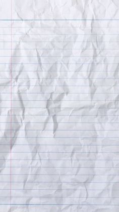 a piece of lined paper with lines on it