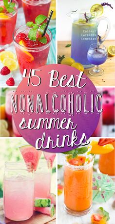 the best non alcoholic summer drinks