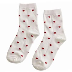 Material: Cotton, Spandex Aesthetic Socks, Socks Aesthetic, Soft Socks, Dr Shoes, Heart Socks, Style Kawaii, Artsy Outfit, Soft Sock, Comfortable Socks