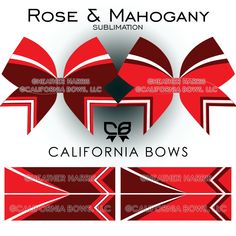 Sublimation Cheer Bows, Red Cheer Bows, Cheerleading Bow, Bling Bows, Types Of Bows, Rhinestone Keychain, Cheer Mom Shirts, Hair Bow Tutorial, Grosgrain Ribbon Bows