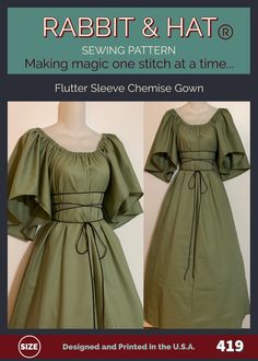 the sewing pattern for this dress is easy to sew and has an off shoulder design