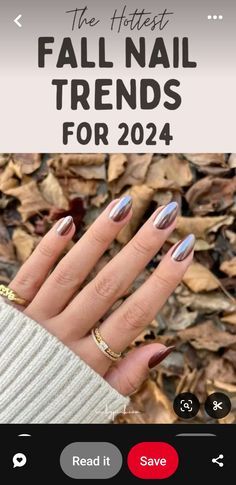 Autumn Nails Trends 2024, Nails For Autumn 2024, Nail Color Trends For Fall 2024, Trend Nails 2024 Autumn, Manicure Trends 2024 Fall, Nails Ideas Autumn 2024, Nails Design Autumn 2024, Nail Trend Fall 2024, Nail 2024 Autumn