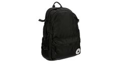 CONVERSE Unisex Straight Edge Backpack - BLACK Standard Backpack With Ykk Zipper For Streetwear, Black Backpack With Ykk Zipper For Back To School, Black Sports Backpack With Adjustable Straps, Converse Backpack, Back To School List, School List, Backpack Reviews, Unisex Backpack, Black Converse