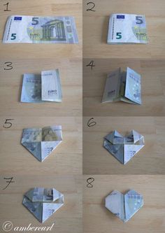 how to fold an origami dollar bill