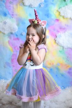 Unicorn Photoshoot, Stylish Kids Fashion, Unicorn Kids, Unicorn Theme, M Photos, Baby Frocks Designs, Birthday Diy, Frock Design, Stylish Kids