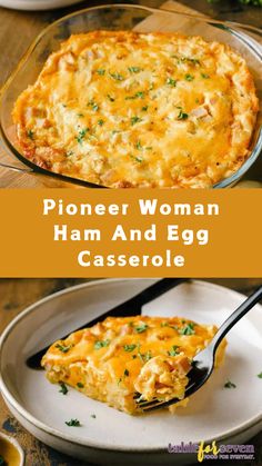 Ham And Egg Casserole Pioneer Woman Leftover Ham Recipes Whole 30, Pioneer Woman Ultimate Breakfast Bakes, Ham And Egg Recipes Breakfast Ideas, Pioneer Woman Egg Casserole, Tator Tot Ham And Egg Casserole, Eggs For Potluck, Ham Egg And Cheese Casserole Overnight, Egg Casserole Recipes Bacon, Overnight Ham Breakfast Casserole