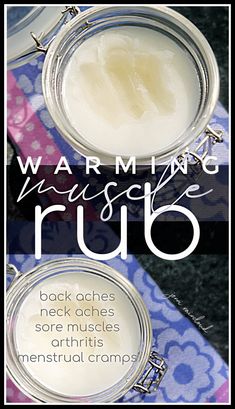 DIY Warming Muscle Rub Arrowroot Powder Benefits, Warming Salve Recipe, Black Salve Recipe, Apothecary Shoppe, Healing Salve Recipe, Herbal Remedies Recipes, Muscle Rub, Herbal Salves