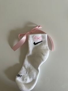 Bow Embroidered Socks Ribbon Embroidered Socks Bow Ankle Socks Ribbon Ankle Socks Girly Socks Trendy Socks - Etsy Pretty Socks Aesthetic, Easy Things To Sow, Cute White Socks With Bow, Nike Socks Aesthetic, Sock Aesthetic, Bow Things, Girly Socks, Socks Bow, Aesthetic Socks