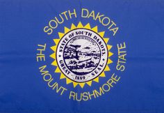 the flag of the state of south dakota is pictured in this file photo from 2009