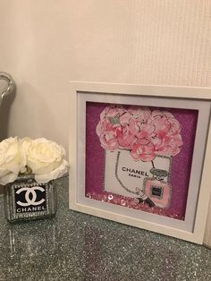 Excited to share this item from my #etsy shop: Chanel inspired number 5 picture, Chanel inspired  box frame, crystal box frame,  bedroom picture, dressing room picture, Chanel collectors Frame Bedroom, Crystal Box, Bedroom Pictures, Room Pictures, Chanel Paris