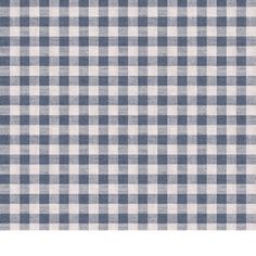 a blue and white checkered tablecloth with an uneven pattern on the top half