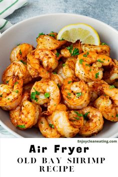 Old Bay Shrimp Appetizers For Game Night, Air Fryer Fish Recipes, Air Fryer Recipes Dessert