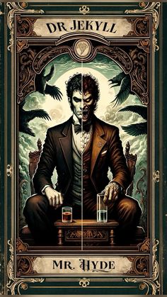 the cover to dr jekyll's book, mr hyde