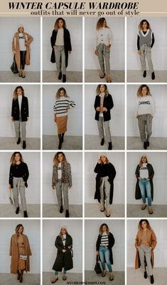 Capsule Wardrobe Accessories, Chic Capsule Wardrobe, My Chic Obsession, 60 Outfits, Trendy Mom Outfits, Capsule Wardrobe Women, Outfit Planner, Capsule Wardrobe Outfits, Classic Style Outfits