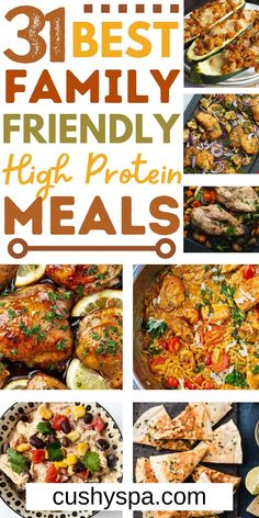 the best family friendly high protein meals to eat in less than 30 minutes or less