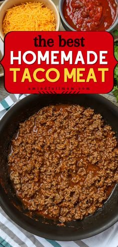 The Best Taco Meat Recipe, healthy beef recipes, healthy dinners Good Taco Meat Recipe, Taco Meat With Tomato Sauce, Sweet Taco Meat Recipe, Hamburger Taco Meat Recipes, Hamburger Meat Recipes With Taco Seasoning, The Best Taco Recipe, Taco Meat Filling Recipe, How To Make Taco Meat Ground Beef, Taco Meat Recipes Mexican