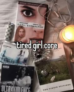 Locked In Time, Unhinged Girl Aesthetic, Femcel Books, Sigma Female Aesthetic, Girl Interrupted Aesthetic, Girl Blogger Aesthetic, Girlblogging Aesthetic, Alexa Core, Tired Girl