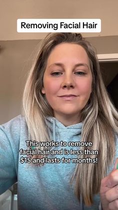 Stop Facial Hair Growth, Diy Facial Hair Removal, To Remove Facial Hair, Chin Hair Removal, Tattoo Nails, Hairstyles Anime, Facial Hair Growth, Face Hair Removal, Chin Hair